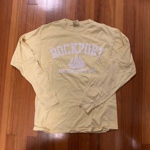 💋Yellow Comfort Colors Longsleeve Tee